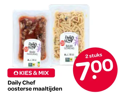 Aanbieding: Oosterse maaltijden