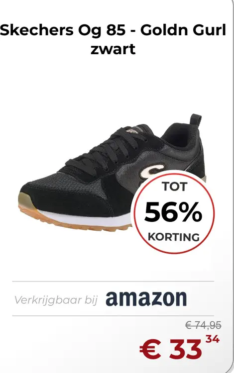 Aanbieding: Skechers Og 85 - Goldn Gurl