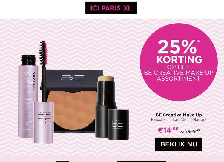 Aanbieding: BE Creative Make Up
