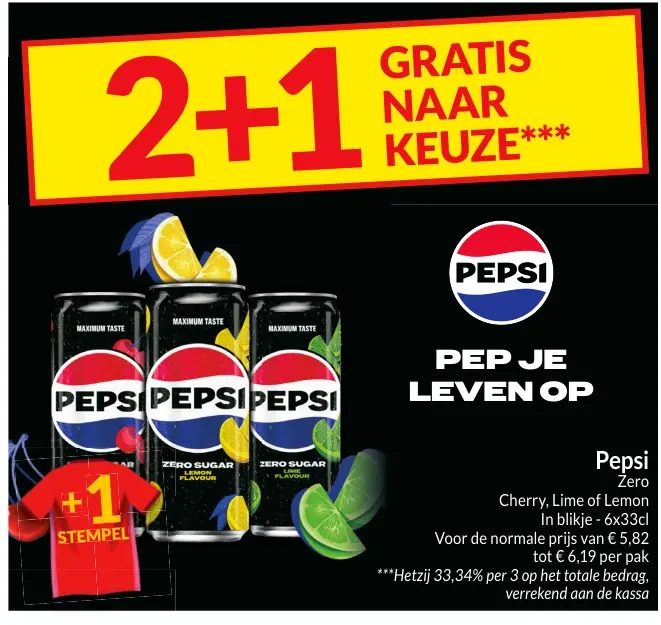 Promotie: Pepsi Zero