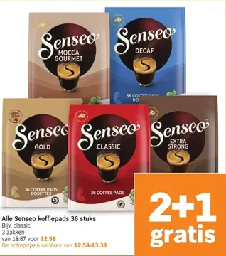 Aanbieding: Alle Senseo koffiepads