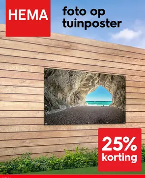Aanbieding: tuinposter