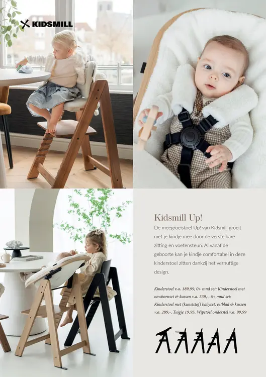 Aanbieding: Kidsmill Up! Kinderstoel