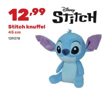 Promotie: Stitch knuffel