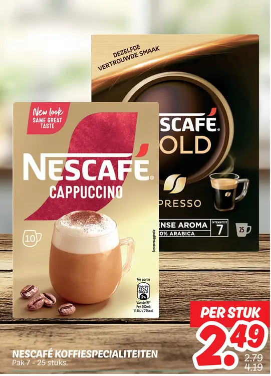 Nescafé koffiespecialiteiten