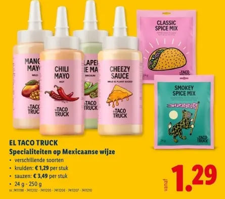 Promotie: Specialiteiten op Mexicaanse wijzen