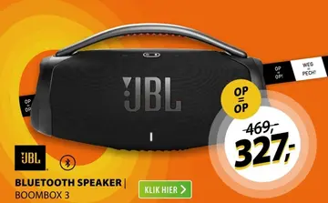 Aanbieding: Bluetooth speaker boombox 3