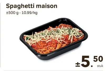 Promotie: Spaghetti maison