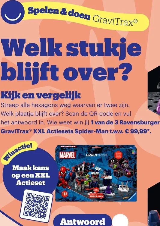 Promotie: GraviTrax XXL Actiesets Spider-Man