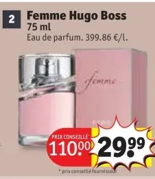 Offre: Femme Hugo Boss
