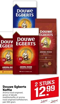 Aanbieding: Douwe Egberts Koffie