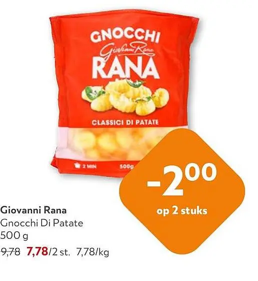 Promotie: Gnocchi Di Patate