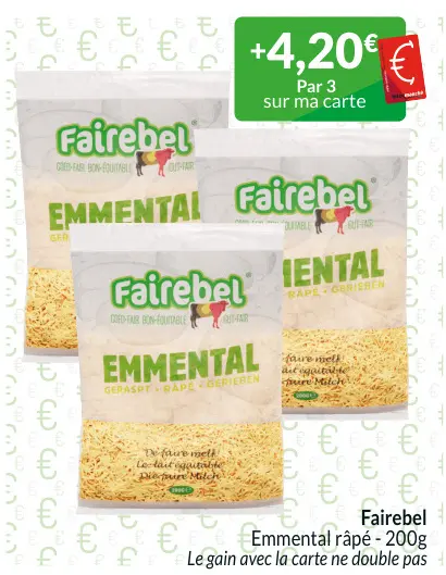 Offre: Emmental râpé