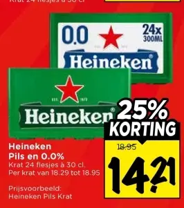 Heineken Pils en 0.0%