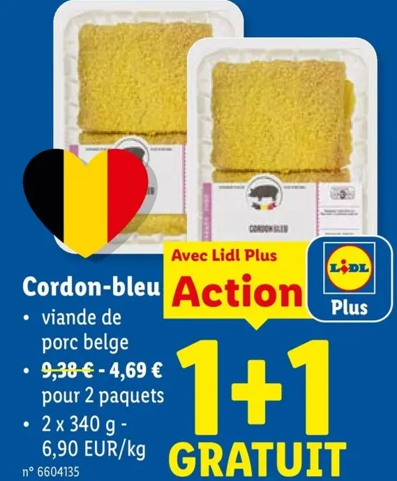 Offre: Cordon-bleu