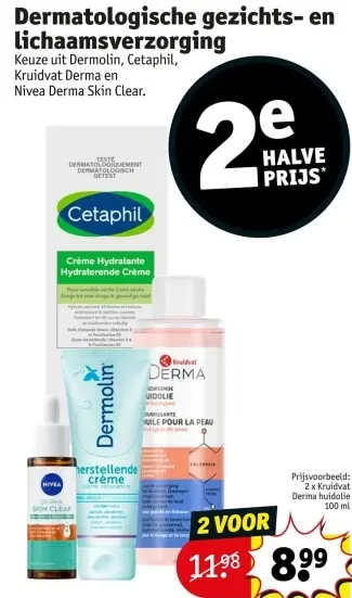 Promotie: Dermatologische gezichts- en lichaamsverzorging