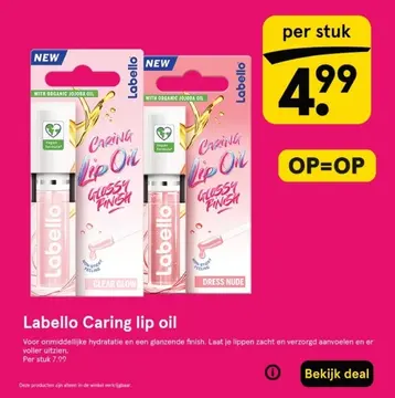 Aanbieding: Caring lip oil