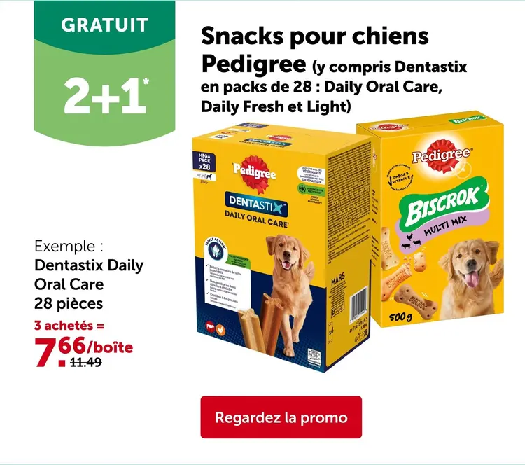 Offre: Snacks pour chiens