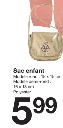 Offre: Sac enfant