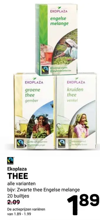 Aanbieding: Ekoplaza THEE