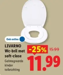 Aanbieding: Wc-bril met soft-close