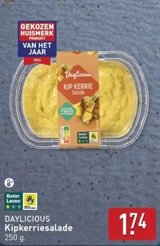 Aanbieding: Kipkerriesalade