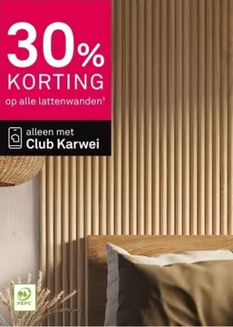 Aanbieding: lattenwanden