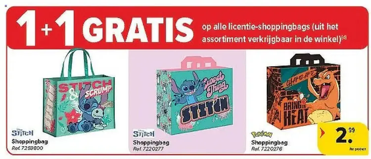 Promotie: Shoppingbag