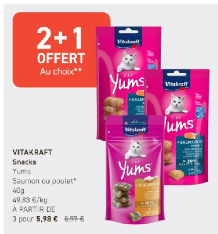 Offre: Snacks Yums