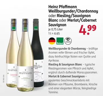 Aanbieding: Heinz Pfaffmann Weißburgunder/Chardonnay oder