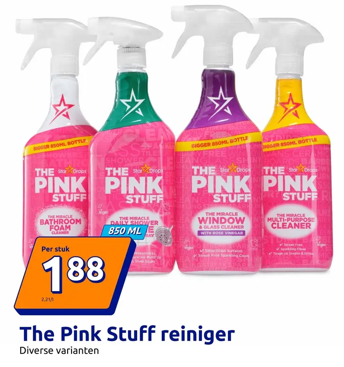 Aanbieding: The Pink Stuff reiniger