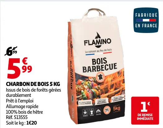 Offre: Charbon de bois