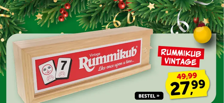 Promotie: Rummikub Vintage