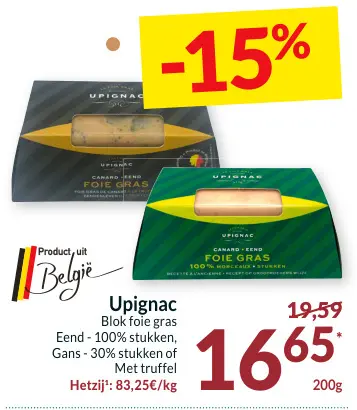 Promotie: Blok foie gras