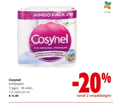 Aanbieding: Cosynel toiletpapier