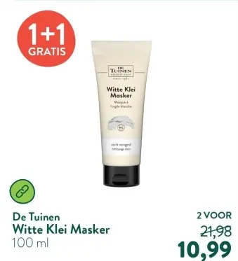 Aanbieding: Witte Klei Masker
