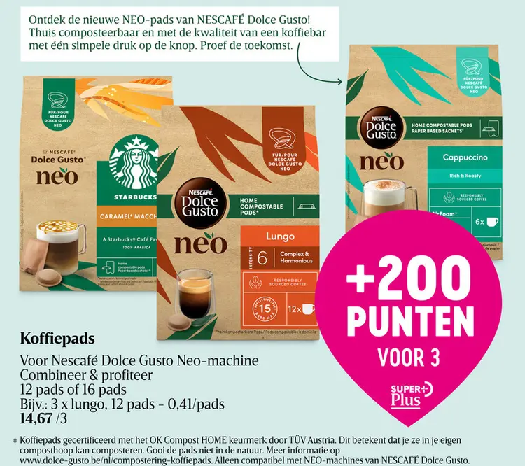Aanbieding: Koffie | Caramel Macchiatto | Neo DG Caps