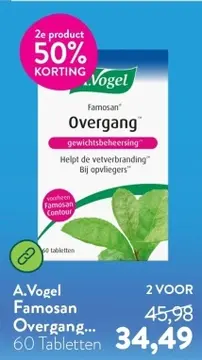 Aanbieding: A.Vogel Famosan Overgang...