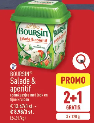 Promotie: Salade & apéritif