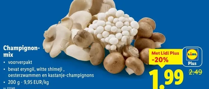Promotie: Champignon-mix