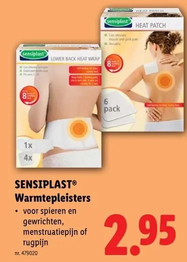 Promotie: Warmtepleisters