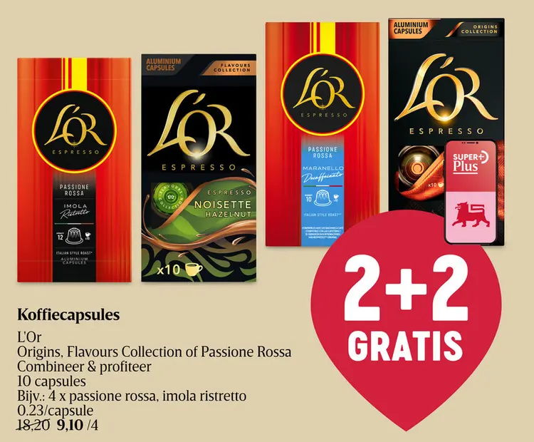 Promotie: Koffie | Espresso | Origins Colombia 8 | Caps