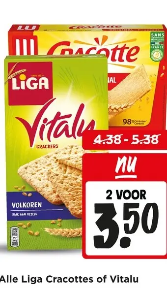 Aanbieding: Cracottes or Vitalu
