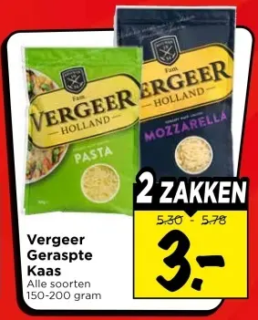 Aanbieding: Geraspte Kaas