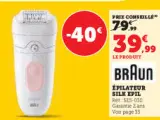 Aanbieding: Épilateur silk epil