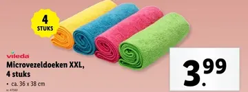 Aanbieding: Microvezeldoeken XXL