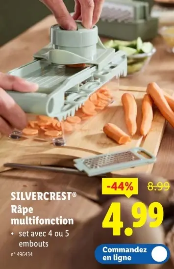 Offre: Râpe multifonction