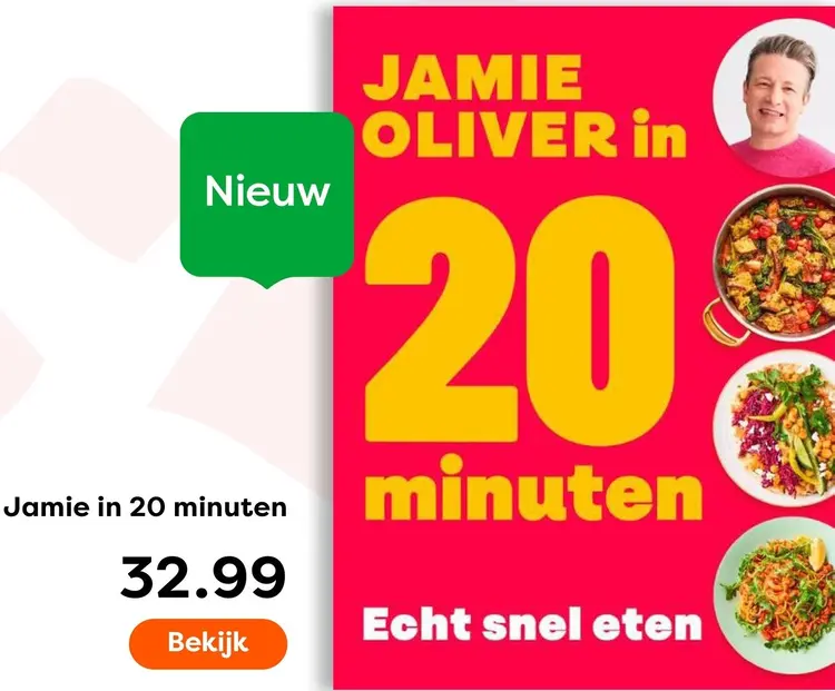 Aanbieding: Jamie Oliver Jamie in 20 minuten