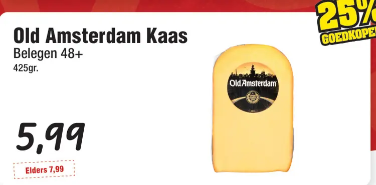 Aanbieding: Old Amsterdam Kaas