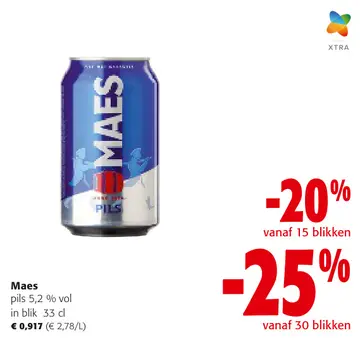Aanbieding: Maes pils